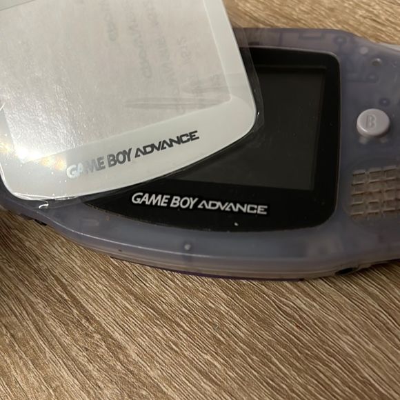Gameboy Advance - Screen Glass Replacement (White/Silver Letters) - Picture 3 of 6